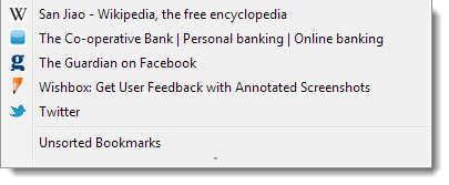 bookmarks_menu Favicon appearing in bookmarks menu