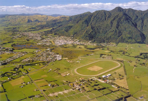 Aerial View of Te Aroha